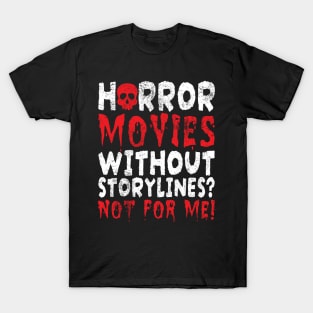Scary Bloody Classic Horror Slasher Movies Film Lovers T-Shirt